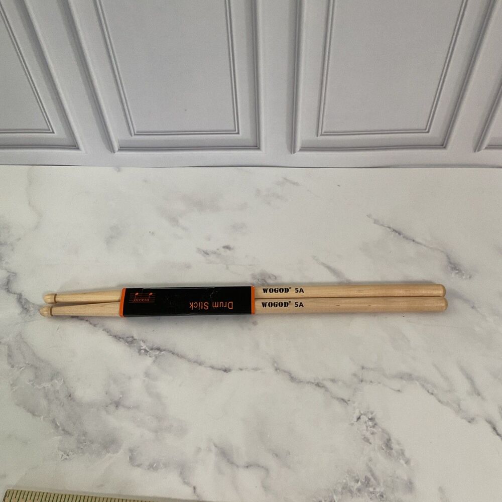 WOGOD 5A Drum Sticks Maple Drumsticks (one Pair)